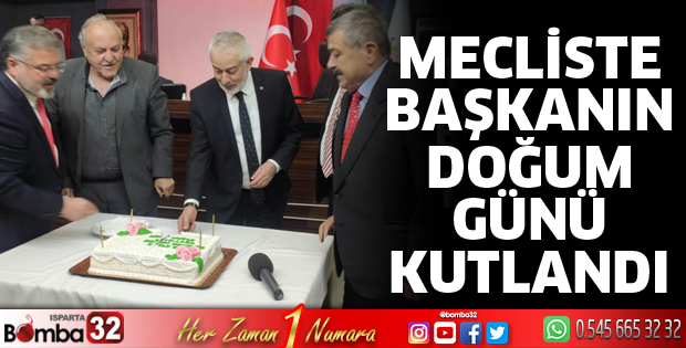 Mecliste Başdeğirmen'in doğum günü kutlandı