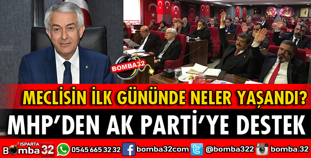 MECLİSTE CUMHUR İTTİFAKI DESTEĞİ