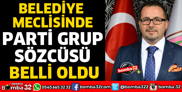 MECLİSTE MHP'NİN PARTİ GRUP SÖZCÜSÜ BELLİ OLDU