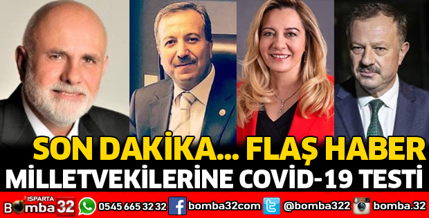 MECLİSTE MİLLETVEKİLLERİNE COVİD TESTİ YAPILACAK