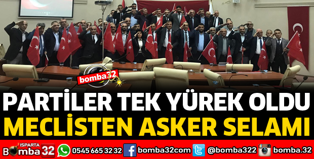 MECLİSTEN ASKER SELAMI