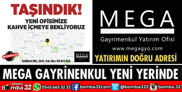 MEGA ARTIK YENİ YERİNDE