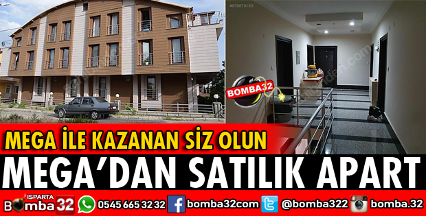 MEGA GAYRİMENKULDEN SATILIK APART