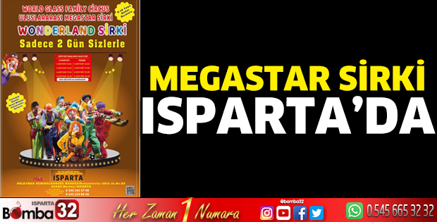 MegaStar Sirki Isparta’da
