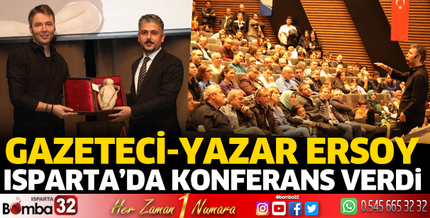 Mehmet Akif Ersoy Isparta’da konferans verdi