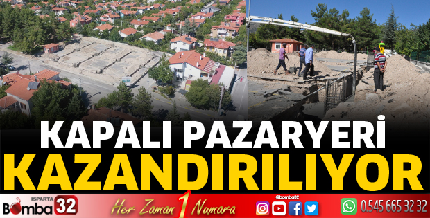 Mehmet Tönge Mahallesi’ne kapalı pazaryeri kazandırılıyor