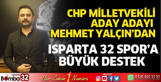 Mehmet Yalçın'dan anlamlı hareket
