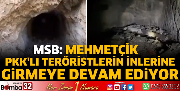 Mehmetçik PKK'lı teröristlerin inlerine girmeye devam ediyor