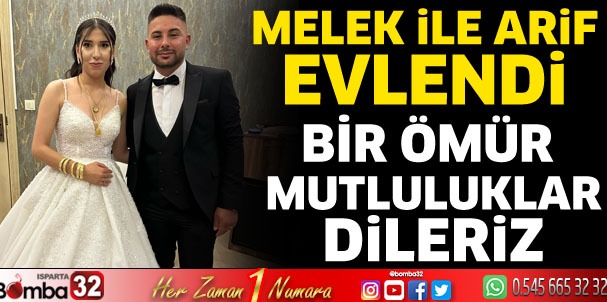 Melek ile Arif Dünyaevine Girdi