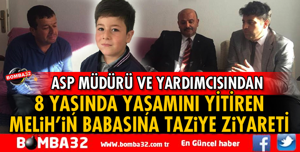 MELİH'İN ACILI BABASINI ZİYARET ETTİLER