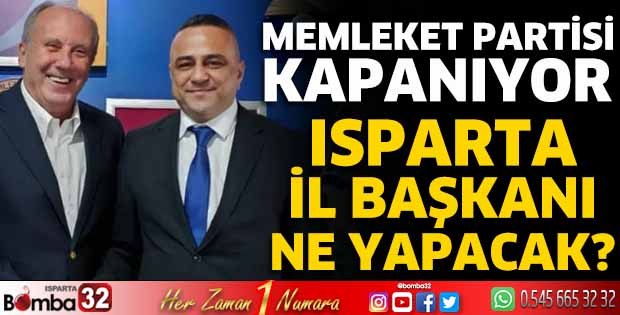 Memleket Partisi Kapanıyor