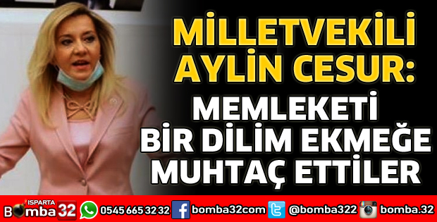 MEMLEKETİ BİR DİLİM EKMEĞE MUHTAÇ ETTİLER