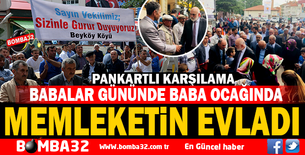 MEMLEKETİN EVLADI BİLGİÇ’E SEVGİ SELİ