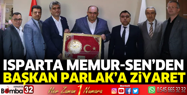 Memur-Sen'den Başkan Parlak'a ziyaret