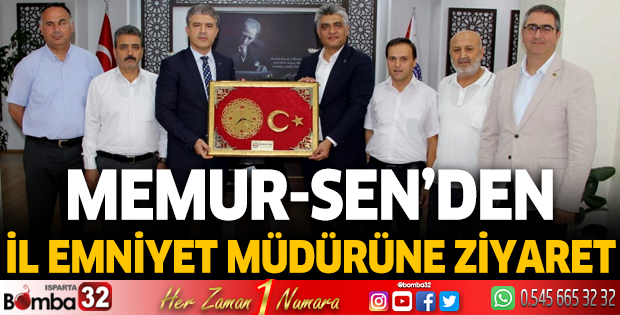 Memur-Sen'den Müdür Koçak'a ziyaret