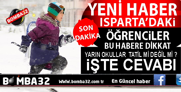 MERAKLA BEKLENEN SORUNUN CEVABI BOMBA 32 DE 