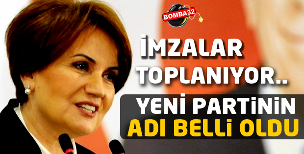 Meral Akşener yeni parti kuruyor...