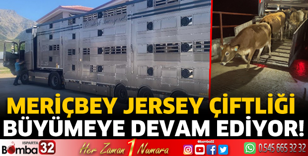 Meriçbey Jersey Çiftliği büyümeye devam ediyor!