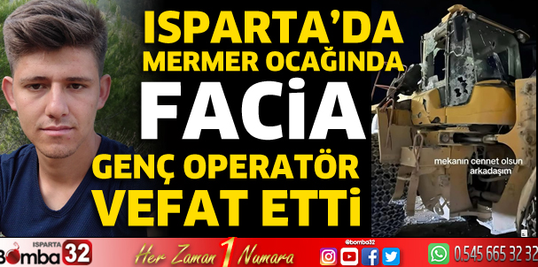 Mermer ocağında facia 1 ölü 