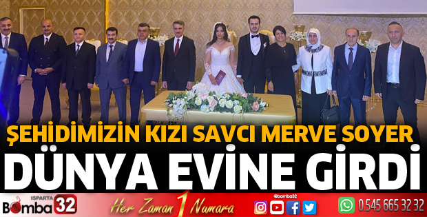 Merve ile Okan dünya evine girdi