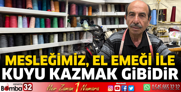 Mesleğimiz, el emeği ile kuyu kazmak gibidir