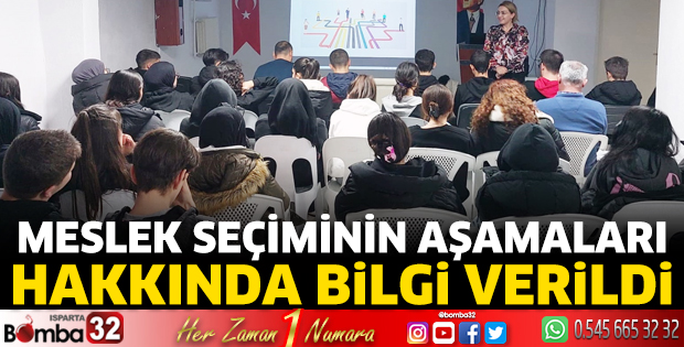 Meslek Seçiminin Aşamaları hakkında bilgi verildi
