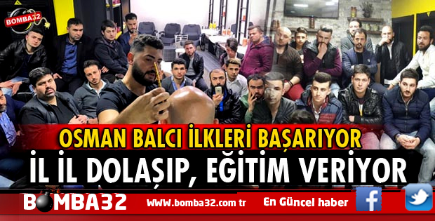 MESLEKTAŞLARINA GEZEREK  EĞİTİM VERİYOR