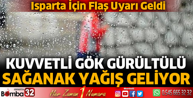 Meteorolojiden uyarı geldi