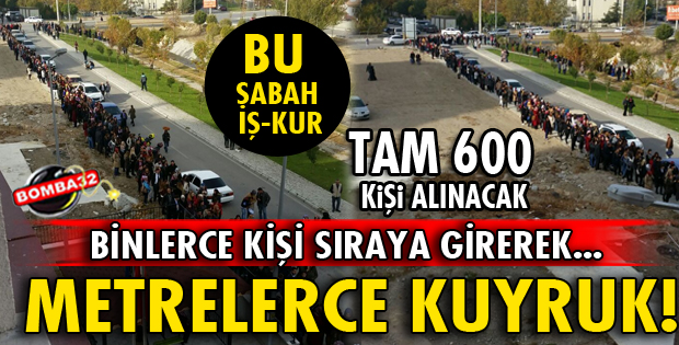 METRELERCE KUYRUKLAR OLUŞTU