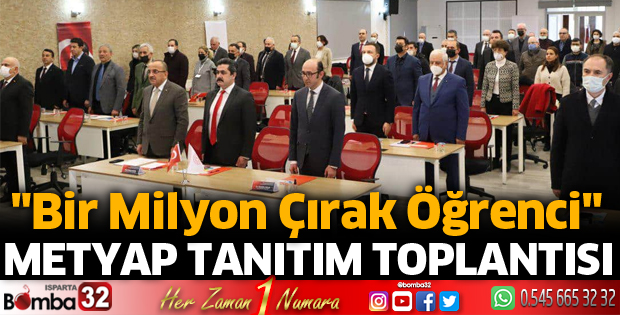 METYAP Tanıtım Toplantısı yapıldı