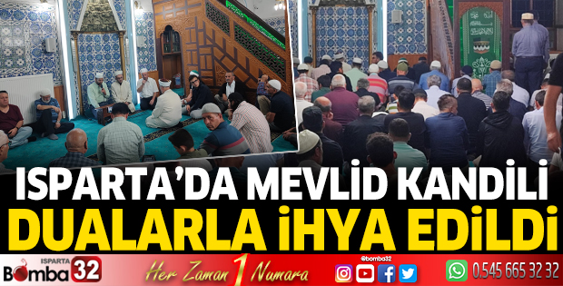 Mevlid Kandili dualarla ihya edildi