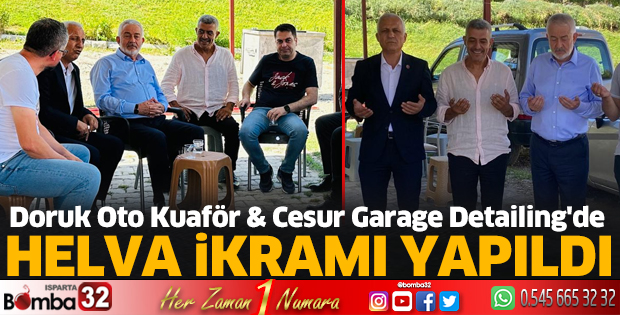Mevlit Kandili’nde helva ikramı yapıldı