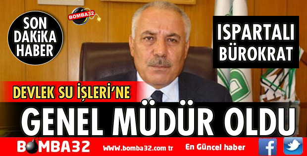 MEVLÜT AYDIN DSİ GENEL MÜDÜRLÜĞÜNE ATANDI