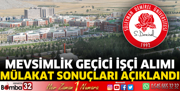 Mevsimlik geçici işçi alımı mülakat sonuçları açıklandı