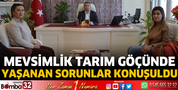Mevsimlik tarım göçünde yaşanan sorunlar konuşuldu