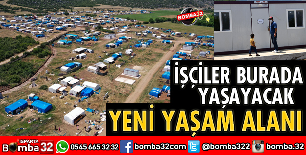 MEVSİMLİK TARIM İŞÇİLERİNİN YAŞAM ALANLARI DÜZENLENİYOR