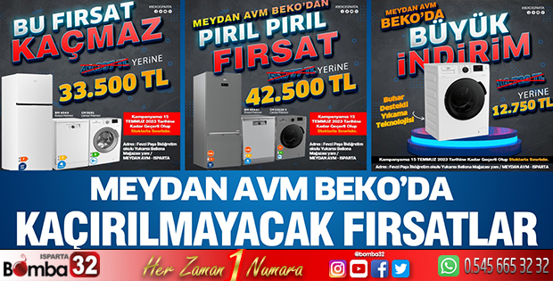 Meydan AVM Beko’dan Süper Çeyiz Paketi