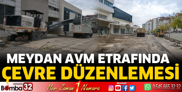 Meydan AVM etrafında çevre düzenlemesi 