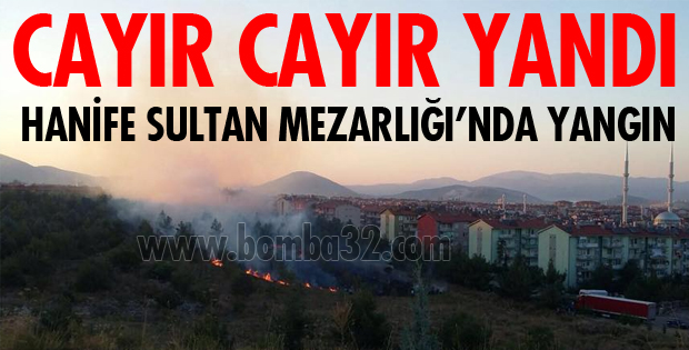 MEZARLIK CAYIR CAYIR YANDI