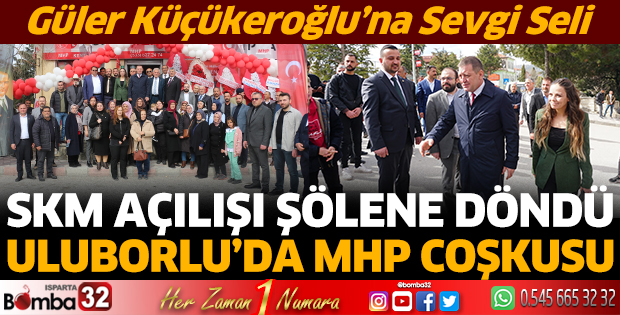MHP Adayı Güler Küçükeroğlu’na Sevgi Seli