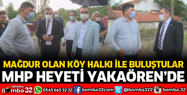 MHP HEYETİ YAKAÖREN'DE
