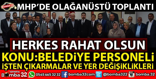 MHP İL BAŞKANINDA FLAŞ AÇIKLAMA