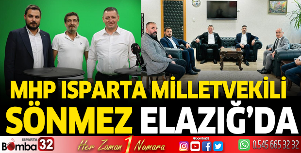 MHP Isparta Milletvekili Sönmez Elazığ’da 