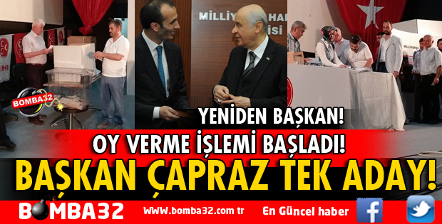 MHP MERKEZ İLÇE BAŞKANI AKİF ÇAPRAZ GÜVEN TAZELEDİ