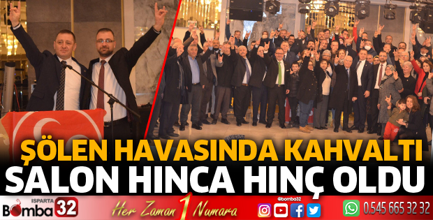 MHP Teşkilatı kahvaltıda buluştu