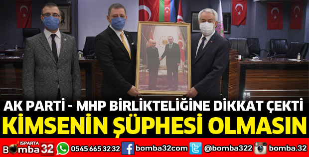 MHP YÖNETİMİNDEN BAŞKAN BAŞDEĞİRMEN'E ZİYARET
