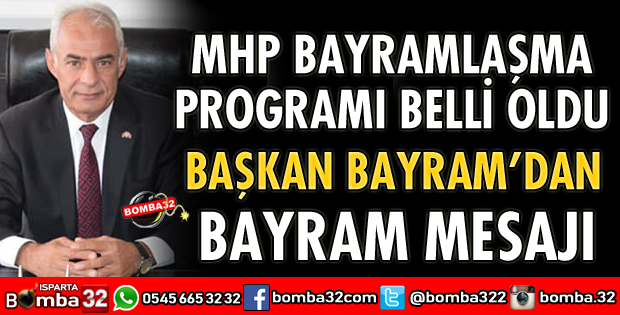 MHP’DE BAYRAMLAŞMA PROGRAMI BELLİ OLDU