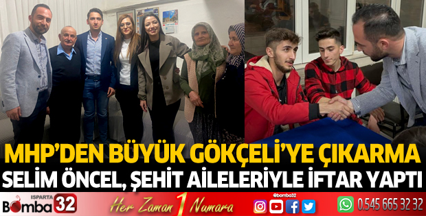 MHP’den Büyük Gökçeli’ye çıkarma