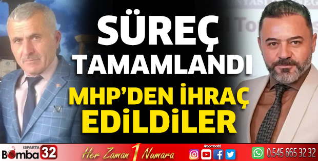 MHP’den ihraç edildiler