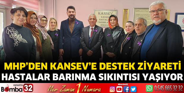 MHP’den KANSEV’e destek ziyareti